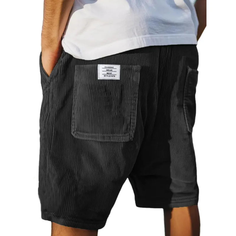 Short de Veludo Preto