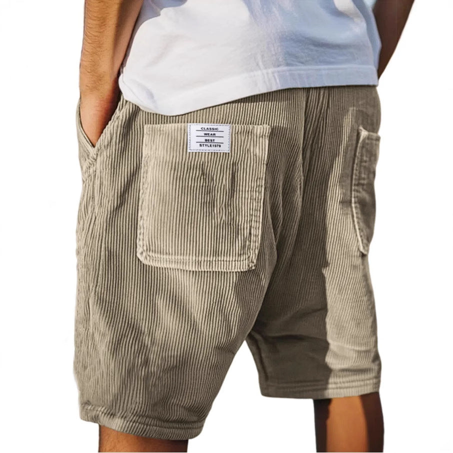 Short de Veludo Caqui