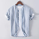 Camisa - Design Listrado Respirável