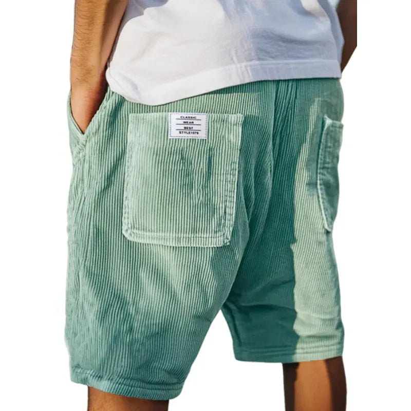 Short de Veludo Verde